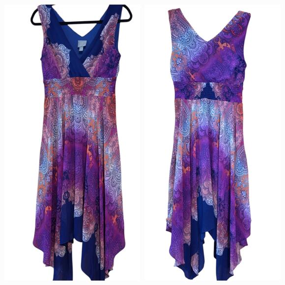 Rabbit Rabbit Rabbit Designs Dress, Sleeveless, flowy, sharkbite hem, fairy sz 8 - Picture 1 of 10